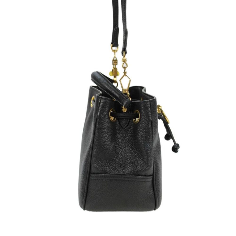 Mulberry Womens Classic Grain Leather Top Handle Small Hampstead Handbag Black - Picture 3 of 7